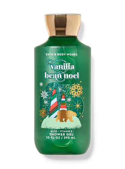 Bath & Body Works Vanilla Bean Noel Shower Gel, 10 Ounce Hawaiian Kukui 10 Fl Oz (Pack of 1)