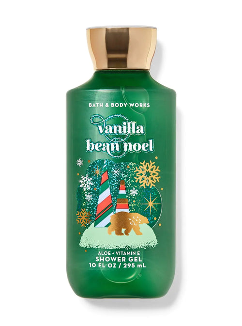 Bath & Body Works Vanilla Bean Noel Shower Gel, 10 Ounce Hawaiian Kukui 10 Fl Oz (Pack of 1)